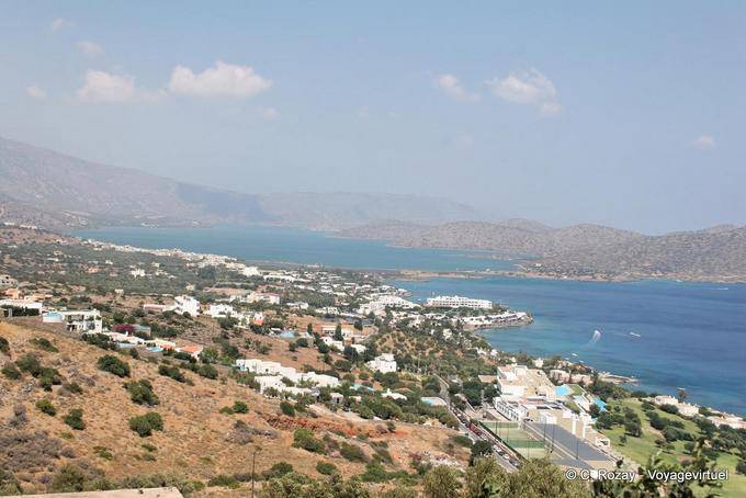 Affacciato sulla baia di Mirabello, Elounda - Creta, Grecia