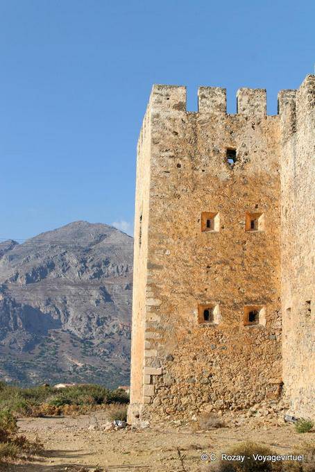 Torre merlata di Château Franc, Frangokastello - Creta, Grecia