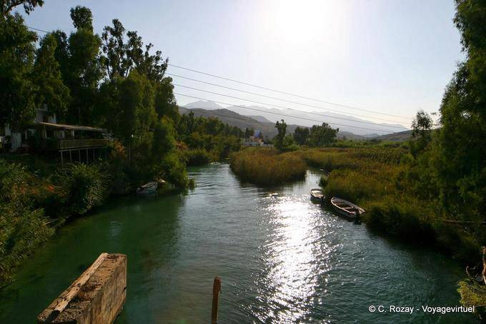 Piccolo fiume per pescare, Georgioupoli - Creta, Grecia