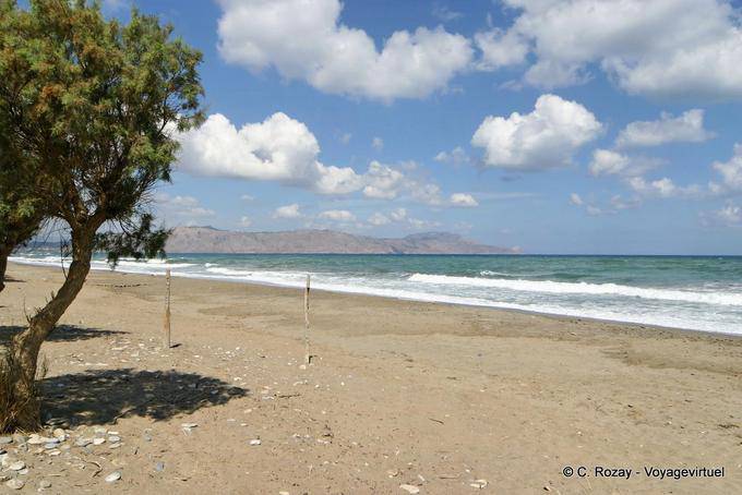 Vista da Paralia Kourna, Georgioupoli - Creta, Grecia