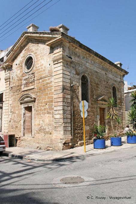Tempio di Aghios Rokkos, Chania - Creta, Grecia
