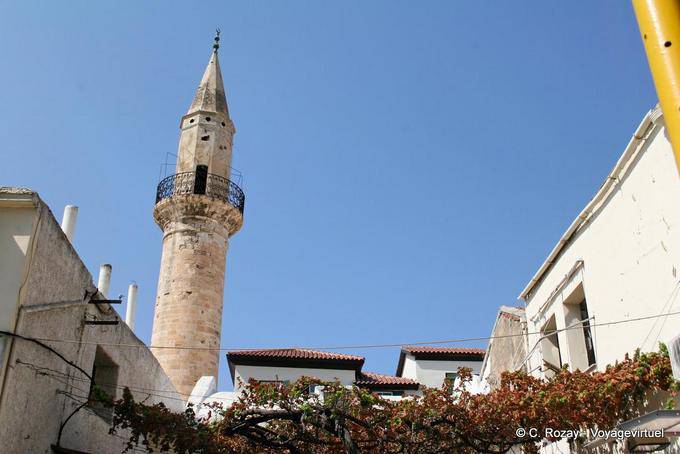 Minareto appuntito come una matita, Chania - Creta, Grecia