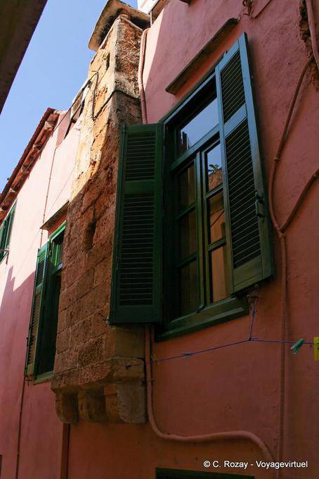 Antico camino esterno, Chania - Creta, Grecia