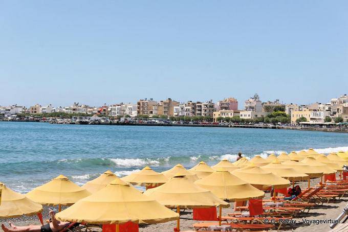 Spiaggia di Agios Antreas, est di Ierapetra - Creta, Grecia