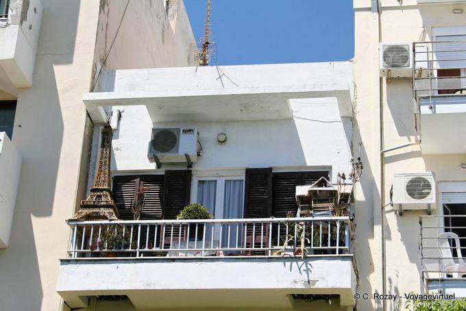Balcone alla Torre Eiffel, Ierapetra - Creta, Grecia