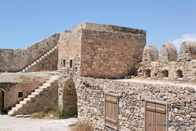 Ierapetra, la fortezza medievale di Kales, costruita nel 1626 - Creta, Grecia
