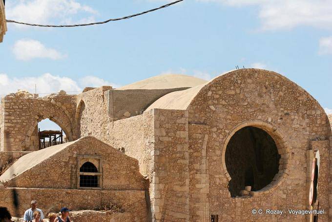 Neoria e luogo di conservazione del sale, Iraklio (Candia) - Creta, Grecia