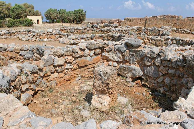 Il sito kouloures di Malia - Creta, Grecia