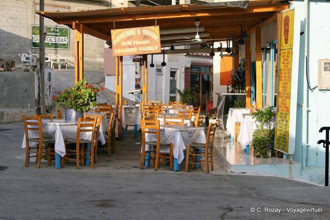 Matala, Casa Grill Giannis Famiglia - Creta, Grecia