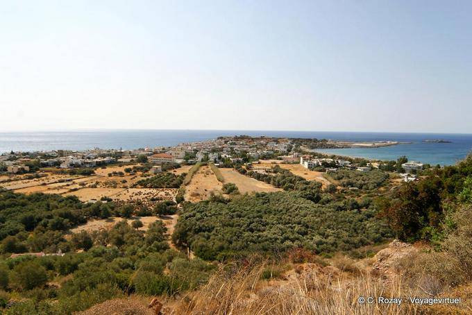 Paleochora, domina la pianura e la penisola - Creta, Grecia