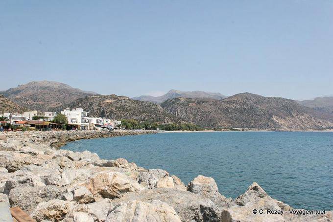 Paleochora, vista dal lato parete mare - Creta, Grecia