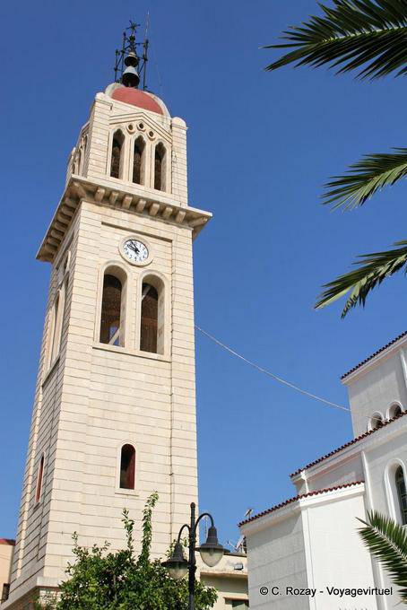 Rethymnon, il campanile del Duomo - Creta, Grecia