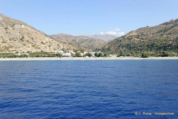 Sougia Il paese visto dal Mar Libico - Creta, Grecia