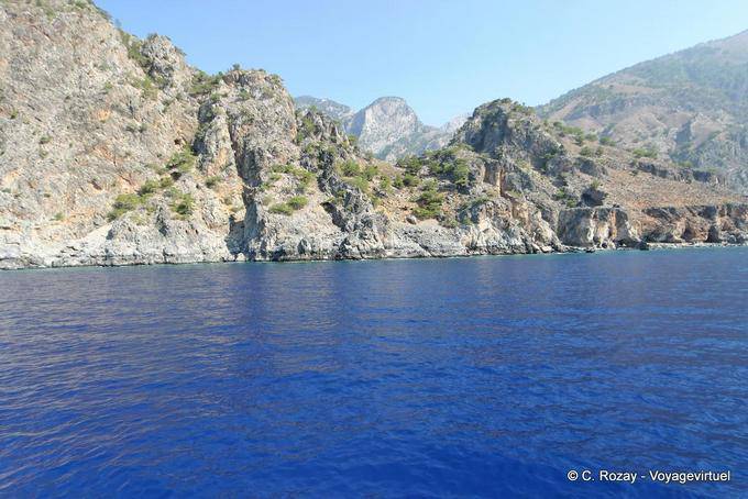 Sougia, blu oltremare del Mar Libico - Creta, Grecia