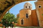 Agia Triada Akrotiri, dietro il santuario principale della cattedrale (ministro), Creta.