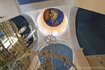 Agia Triada dipinse la cupola della chiesa, Creta.