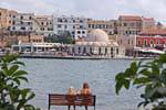Un'altra vista della Moschea Yiali Tzami, Chania, Creta.