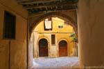 Antico passaggio nel centro storico, Chania, Creta.