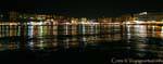 Chania, la veneziana notte porto panorama, Creta.