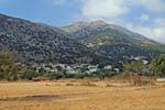 Lassithi Village shelf montagna impiccagione, Creta.