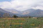 Panorama verso Kato Metochi, Lassithi, Creta.