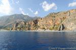 Spiaggia ovest di Agia Roumeli, Creta.