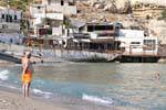 Benvenuto, oggi è la vita, domani non arriva mai, Matala, Creta.