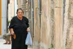 Rethymnon, un residente di gare città indietro, Creta.