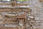 Rethymnon, dettaglio architettonico del portale di una casa veneziana, Creta.