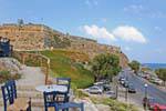 Rethymnon, le mura della Fortezza veneziana vista (Frourio) da Emmanouil Kefalogianni, Creta.