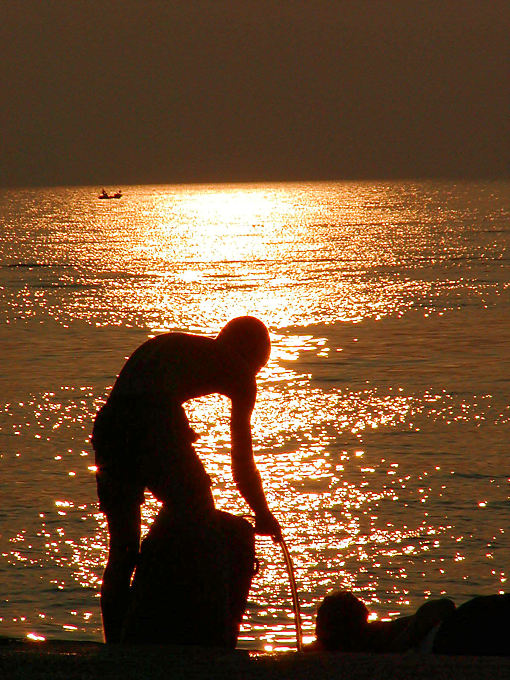 O al tramonto, Krk, Croazia