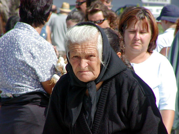Faccia Trogir, nero di Croazia, Croazia