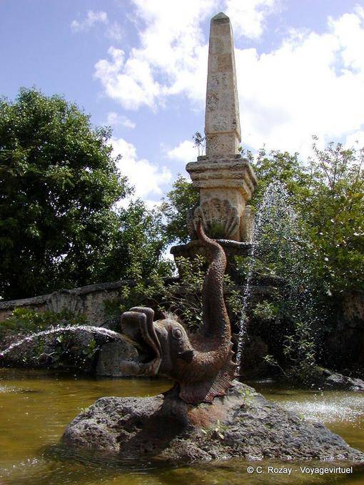 La riproduzione della Fontana di Trevi, Altos de Chavon, Rep. Dominicana