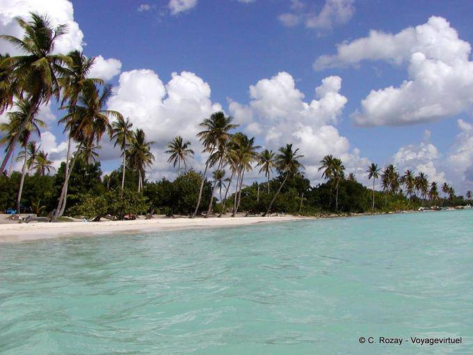 Spiaggia di Bayahibe poco prima del Sunscape Casa del Mar, Rep. Dominicana