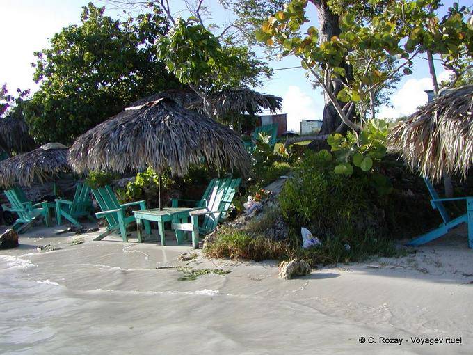 Bar piedi nell'acqua, Boca Chica, Rep. Dominicana