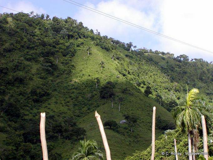Paesaggio da dentro a El Seibo,, Rep. Dominicana
