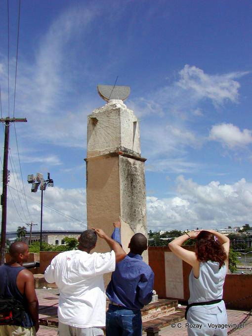 Sundial due lati 1753, Calle Las Damas, Santo Domingo, Rep. Dominicana