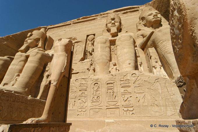 Il Grande Tempio (hémispéos), Abu Simbel - Egitto