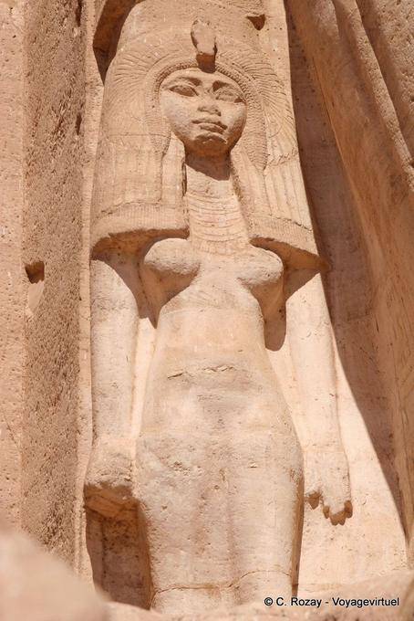 Meritamun (figlia maggiore di Nefertari) Grande Tempio, Abu Simbel - Egitto
