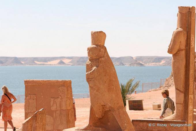 Stele e Horus al Lago Nasser, Abu Simbel - Egitto