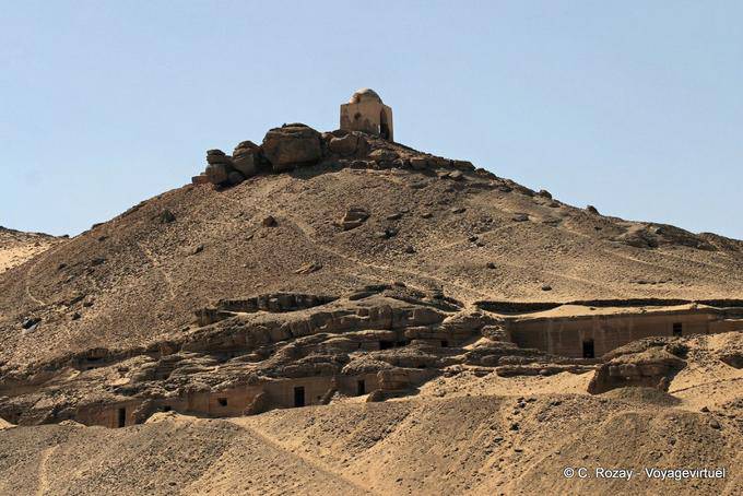 Hill Qubbet El-Hawa, la casa dei venti, Aswan - Egitto