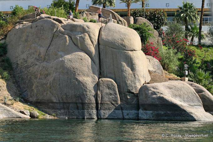 Rocce a forma di elefante, Elephantine Island (Abu), Aswan - Egitto