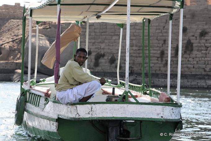 La solitudine del marinaio di acqua dolce, Aswan - Egitto