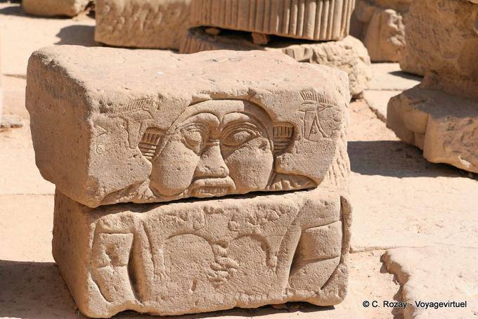Bes gnome, Tempio di Philae - Egitto