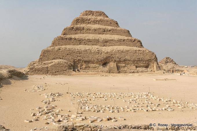 Piramide grado di Djoser (Imhotep), Saqqara - Egitto