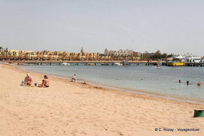 Spiaggia a Hurghada - Egitto