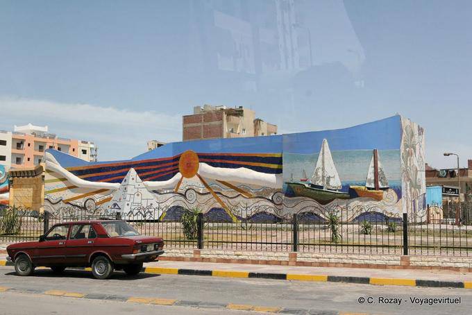 Fresco in città, Hurghada - Egitto