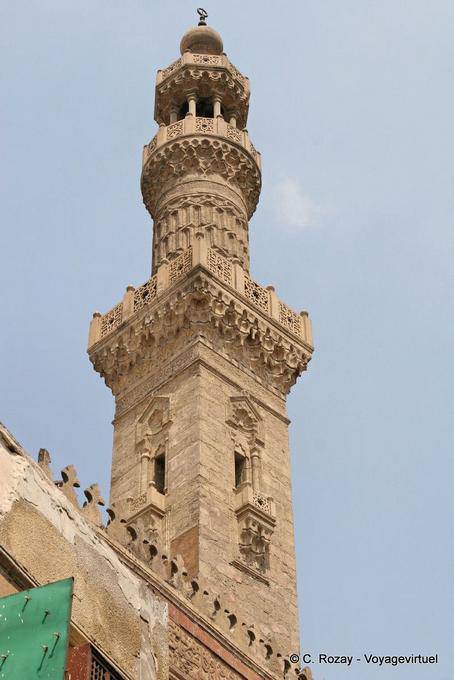Minareto di Khan el-Khalili, la struttura, Il Cairo - Egitto