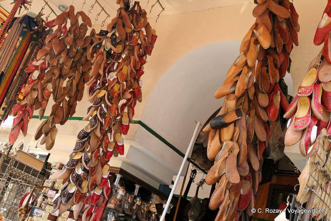 Pantofole sospesa Bazaar, Cairo - Egitto