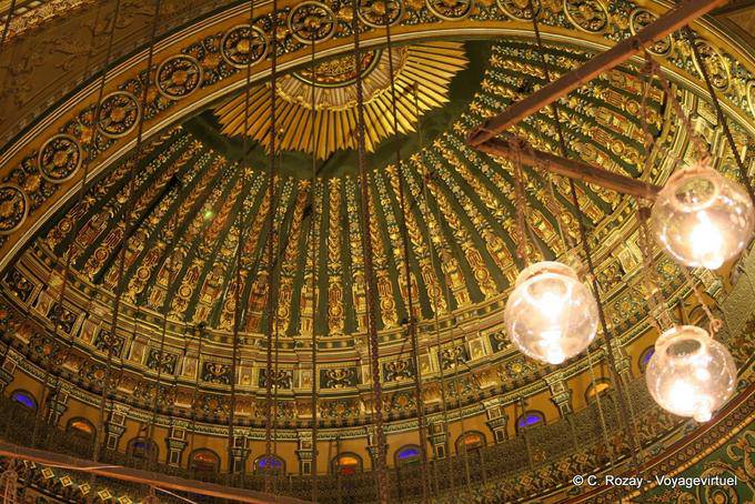 La grande cupola, Mehemet Ali moschea, Cairo - Egitto